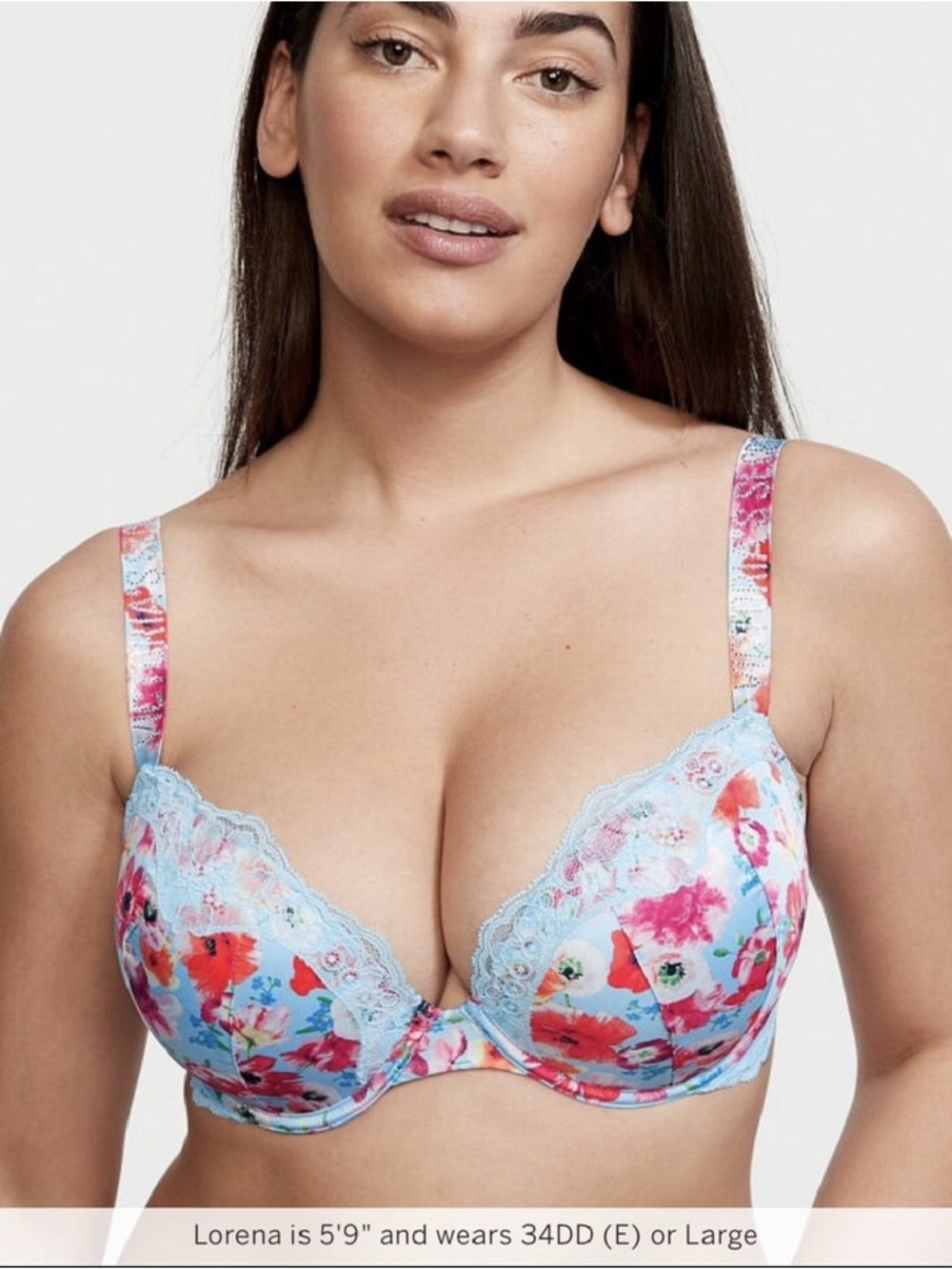 Victoria's Secret Very Sexy/Bombshell shine strap push-up bra